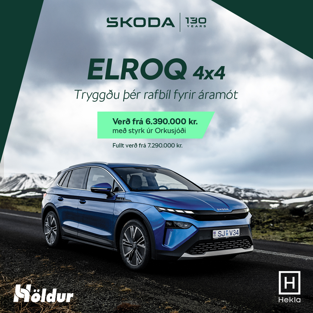 Skoda Elroq 4x4 poster