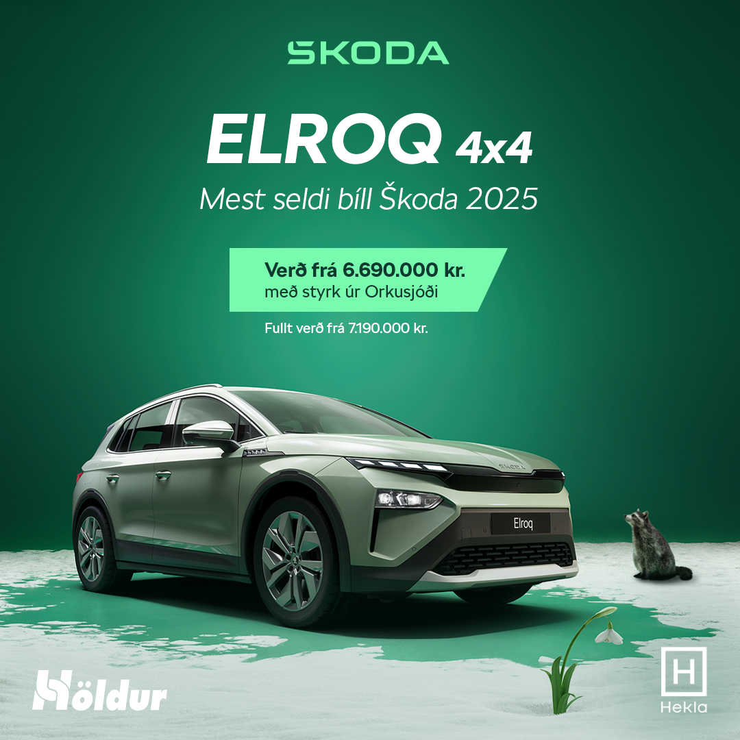 Skoda Elroq poster
