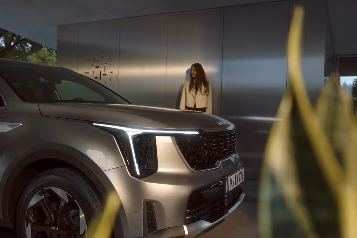 Kia Sorento headlights